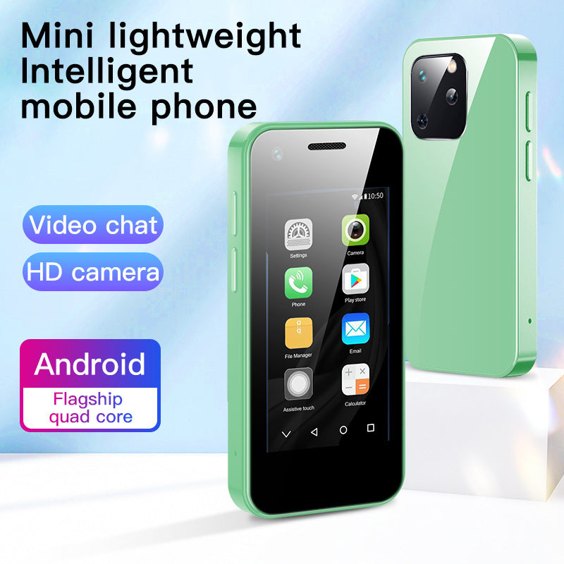 📱 Mini Teléfono Android – Quad Core Inteligente y Ultra Pequeño