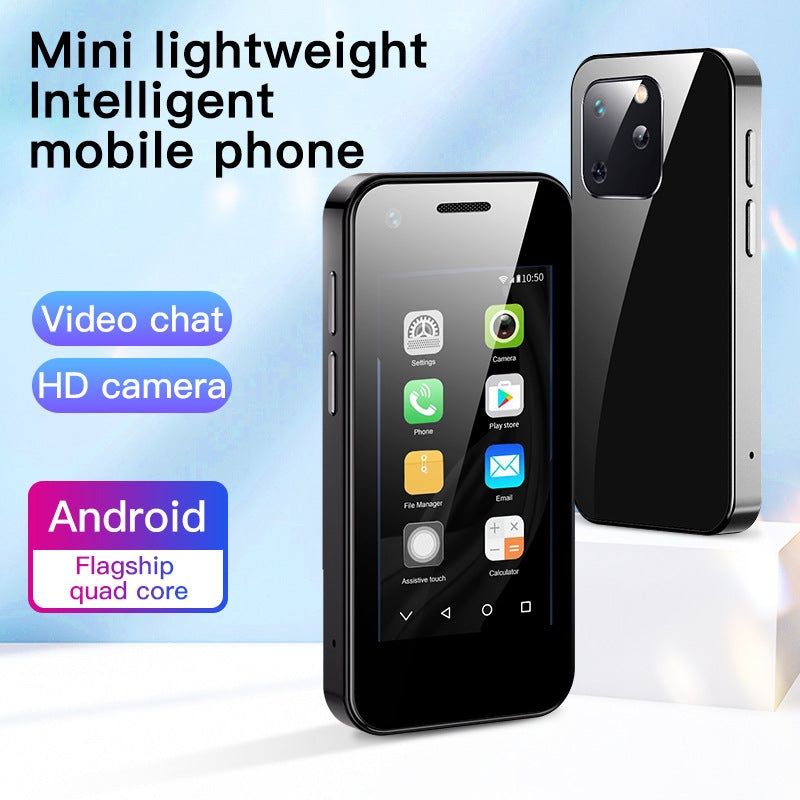 📱 Mini Teléfono Android – Quad Core Inteligente y Ultra Pequeño