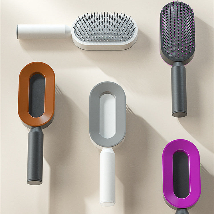 💆‍♀️ Cepillo de Pelo Autolimpiante para Mujer – Masaje y Cuidado del Cuero Cabelludo
✨ Limpieza con un solo botón, sin enredos ni residuos
✨ Masajeador de cuero cabelludo con airbag para estimular el crecimiento del cabello
✨ Reduce la caĂda del cabello