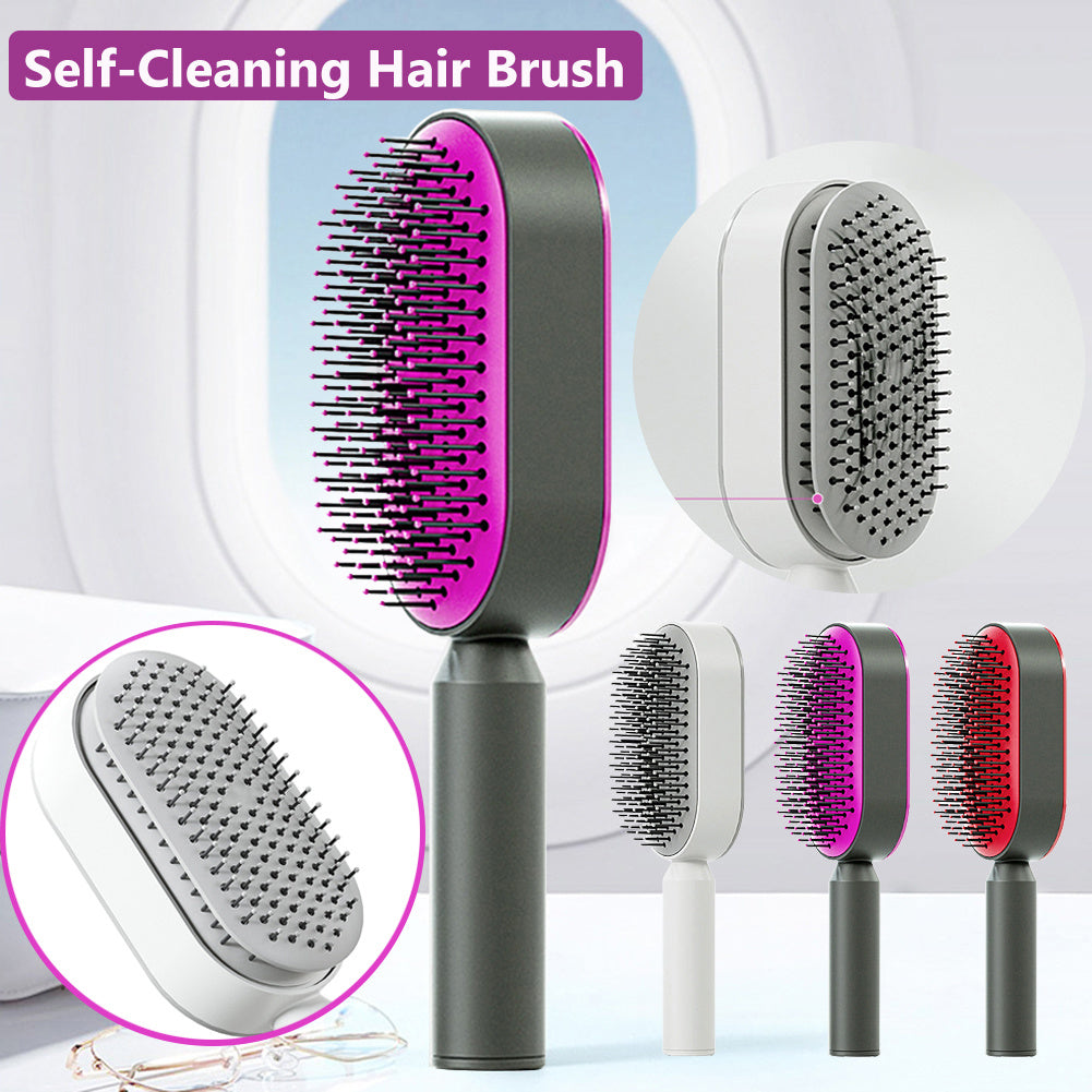 💆‍♀️ Cepillo de Pelo Autolimpiante para Mujer – Masaje y Cuidado del Cuero Cabelludo
✨ Limpieza con un solo botón, sin enredos ni residuos
✨ Masajeador de cuero cabelludo con airbag para estimular el crecimiento del cabello
✨ Reduce la caĂda del cabello