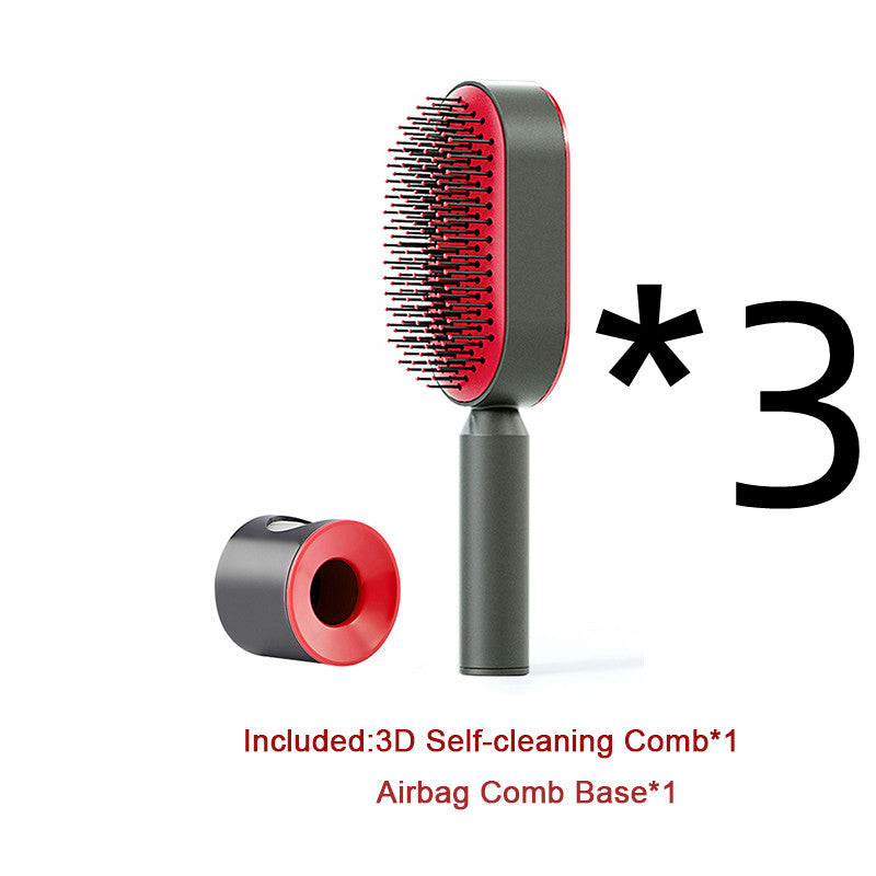 💆‍♀️ Cepillo de Pelo Autolimpiante para Mujer – Masaje y Cuidado del Cuero Cabelludo
✨ Limpieza con un solo botón, sin enredos ni residuos
✨ Masajeador de cuero cabelludo con airbag para estimular el crecimiento del cabello
✨ Reduce la caĂda del cabello