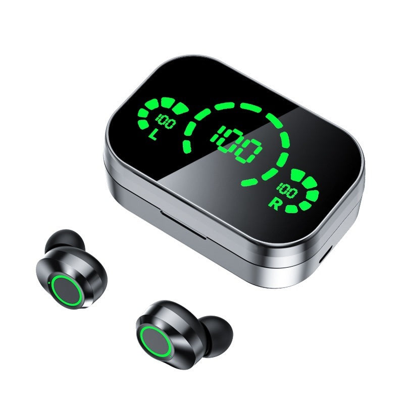 Auriculares Inalámbricos YD03 Bluetooth TWS con Pantalla Digital Inteligente, Luz LED de Respiración y Diseño In-Ear