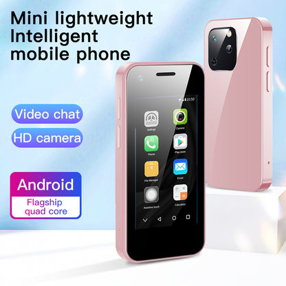 📱 Mini Teléfono Android – Quad Core Inteligente y Ultra Pequeño