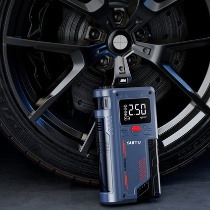 🔋 Power Bank Inflable 3 en 1 – Arranque de Emergencia Inalámbrico
