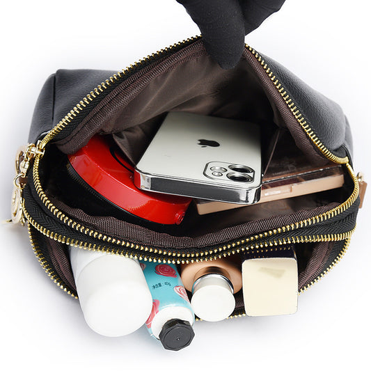 Bolso de Hombro Simple con Forma de Concha – Monedero y Bandolera para Uso Diario