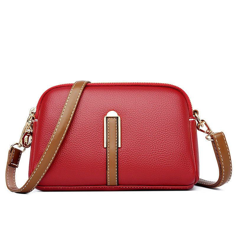 Bolso de Hombro Simple con Forma de Concha – Monedero y Bandolera para Uso Diario