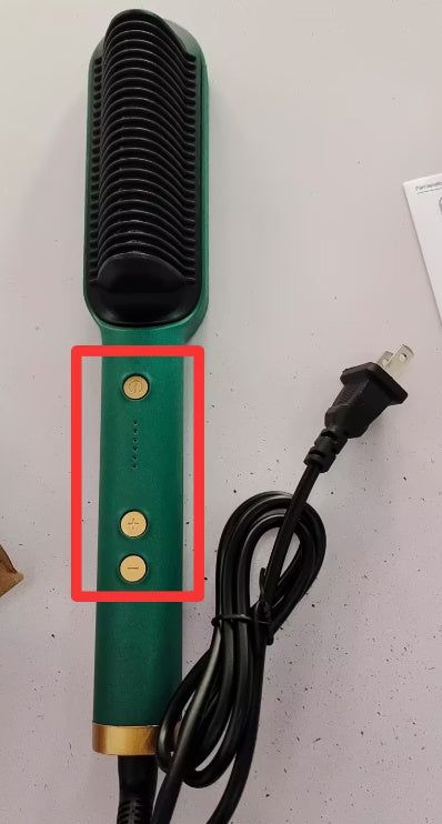 Cepillo Eléctrico 2 en 1 – Alisado y Rizado Profesional con Tecnología de Iones Negativos