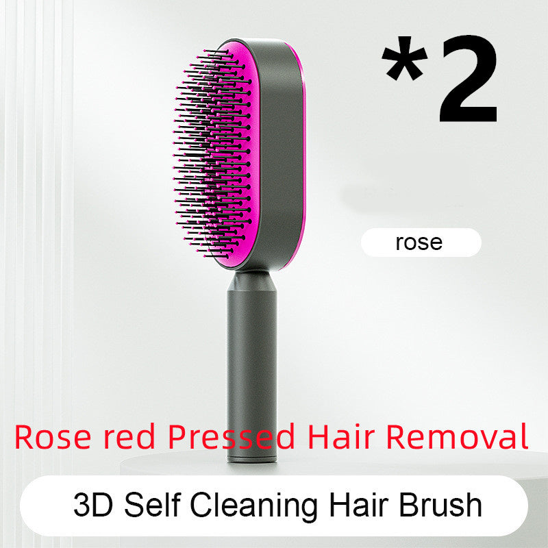 💆‍♀️ Cepillo de Pelo Autolimpiante para Mujer – Masaje y Cuidado del Cuero Cabelludo
✨ Limpieza con un solo botón, sin enredos ni residuos
✨ Masajeador de cuero cabelludo con airbag para estimular el crecimiento del cabello
✨ Reduce la caída del cabello