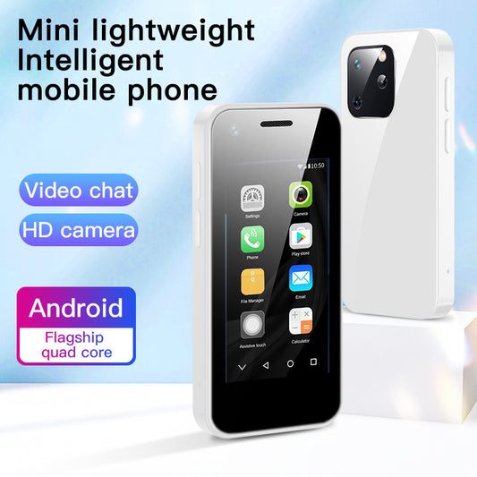 📱 Mini Teléfono Android – Quad Core Inteligente y Ultra Pequeño