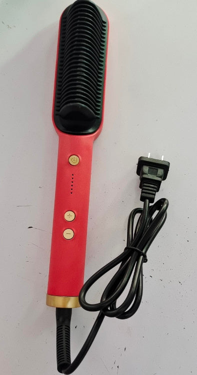 Cepillo Eléctrico 2 en 1 – Alisado y Rizado Profesional con Tecnología de Iones Negativos