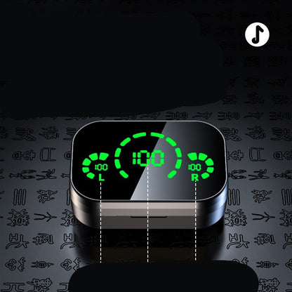 Auriculares Inalámbricos YD03 Bluetooth TWS con Pantalla Digital Inteligente, Luz LED de Respiración y Diseño In-Ear