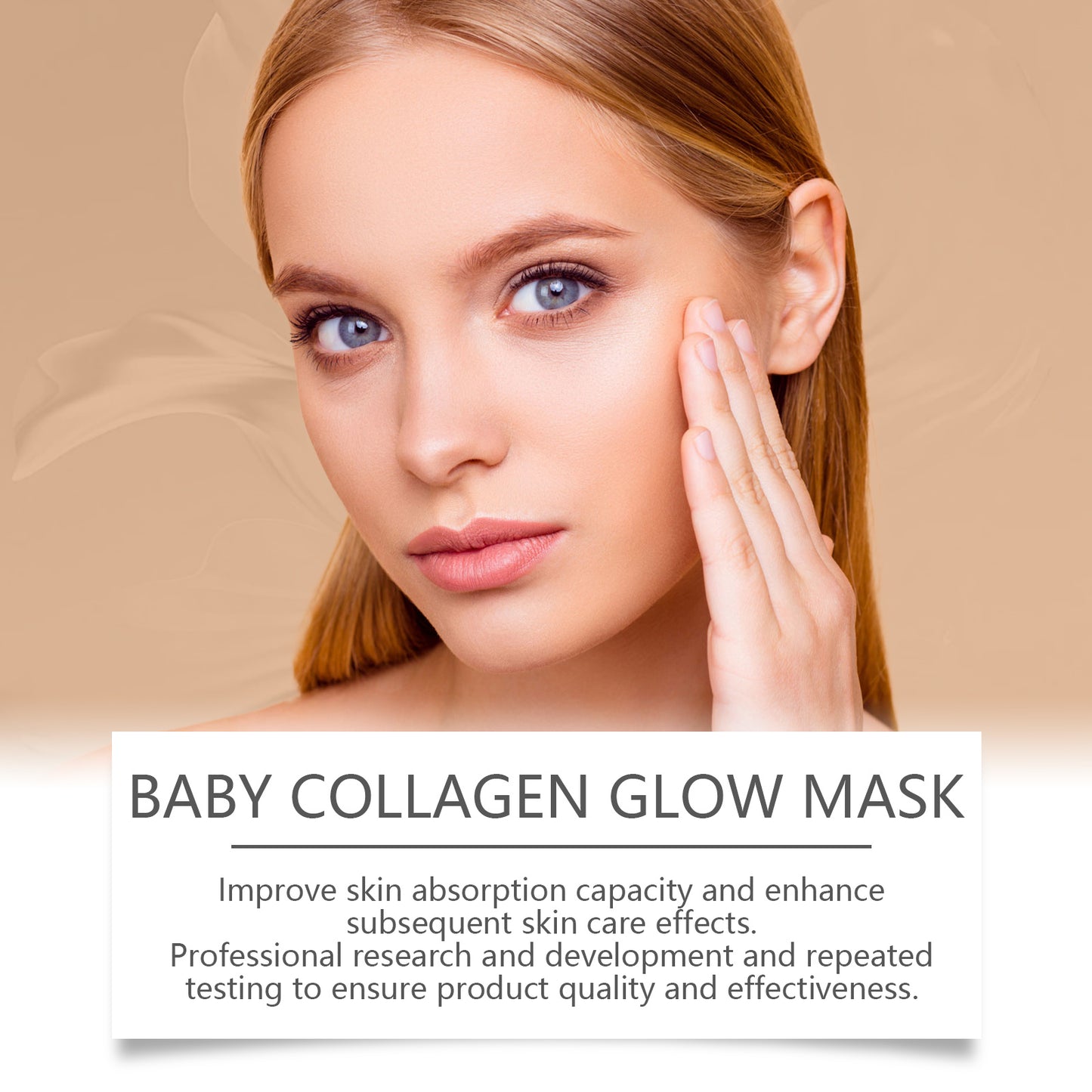 Mascarilla Exfoliante De Colágeno Mascarilla Hidratante, Hidratante, Antiarrugas E Iluminadora