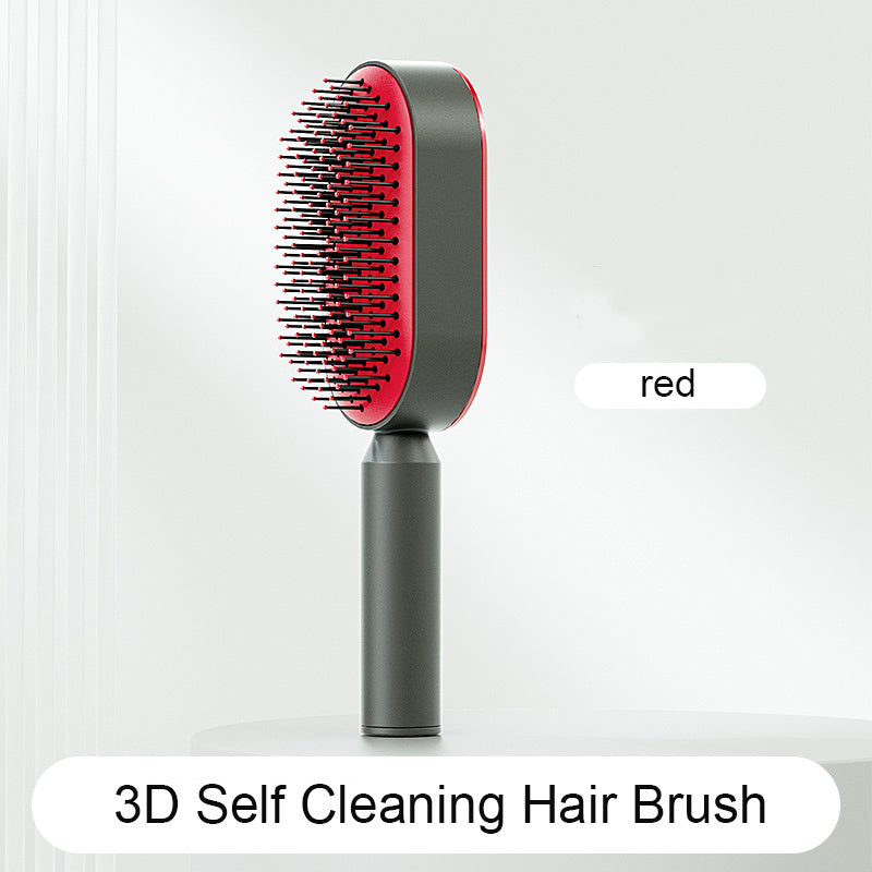 💆‍♀️ Cepillo de Pelo Autolimpiante para Mujer – Masaje y Cuidado del Cuero Cabelludo
✨ Limpieza con un solo botón, sin enredos ni residuos
✨ Masajeador de cuero cabelludo con airbag para estimular el crecimiento del cabello
✨ Reduce la caída del cabello