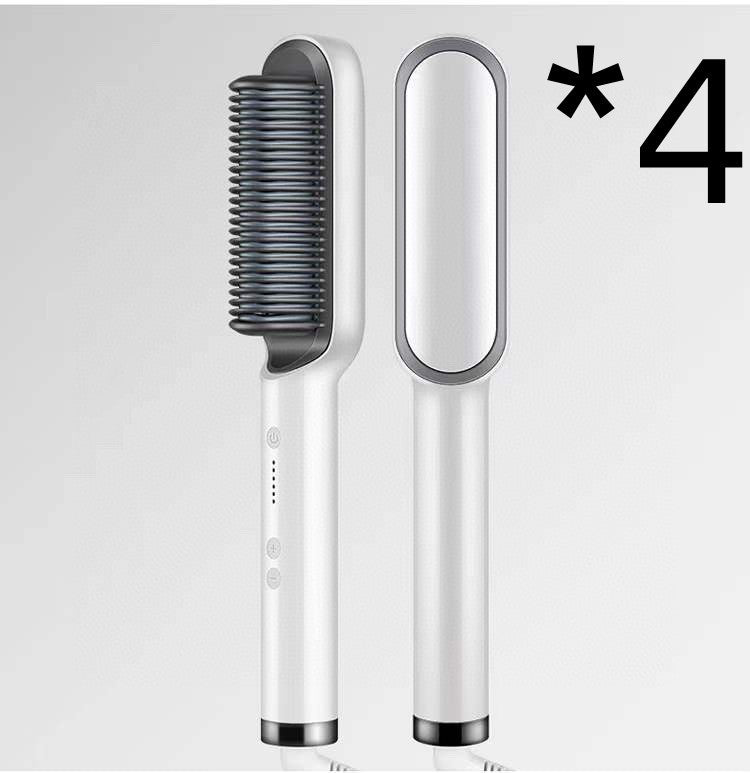 Cepillo Eléctrico 2 en 1 – Alisado y Rizado Profesional con Tecnología de Iones Negativos